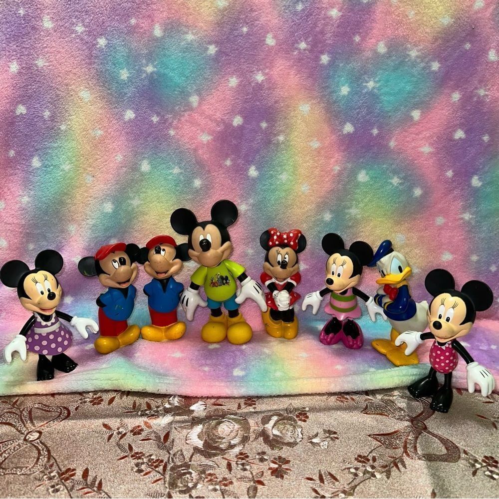 Disney Mickey Mouse and Minnie Mouse PVC figures